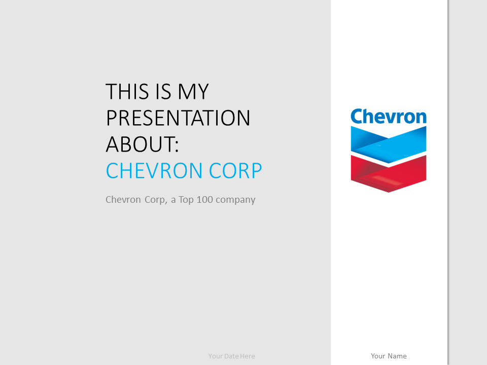 Chevron PowerPoint Template PresentationGO