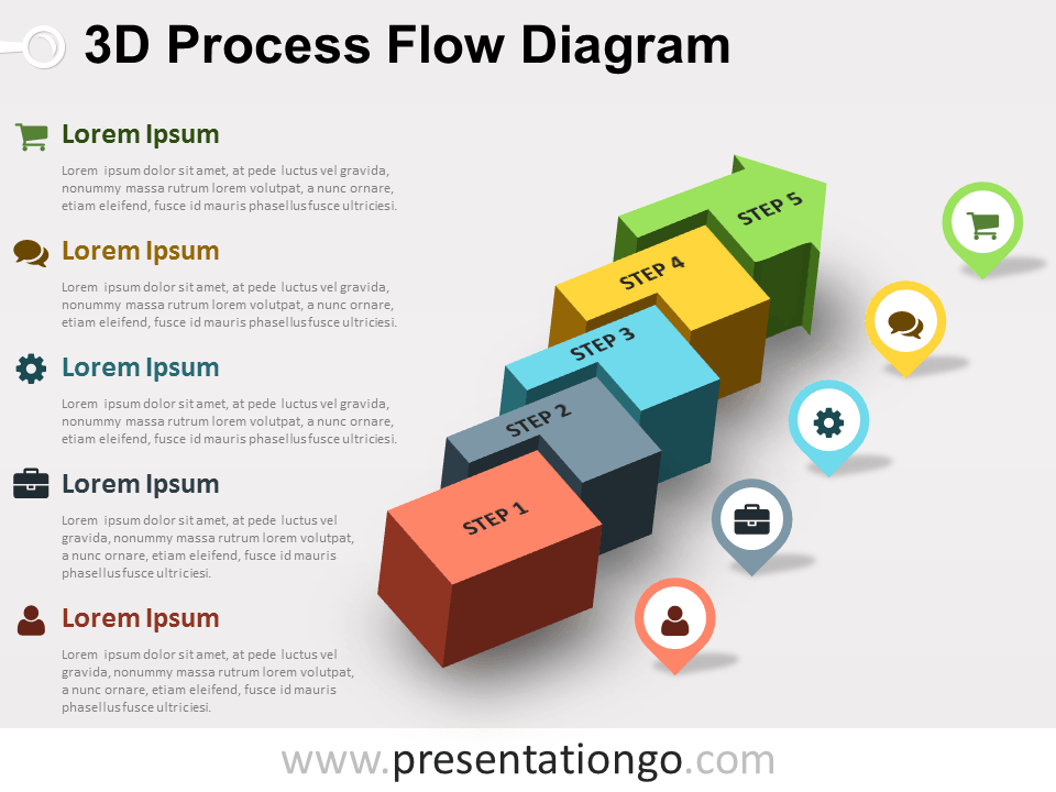Process Flow Template Powerpoint Free Download Nismainfo 0176