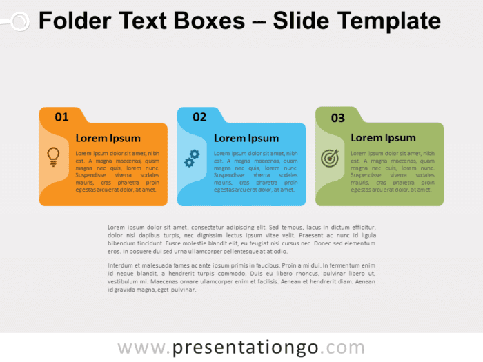 Infographic Text Boxes For Powerpoint And Google Slides Images